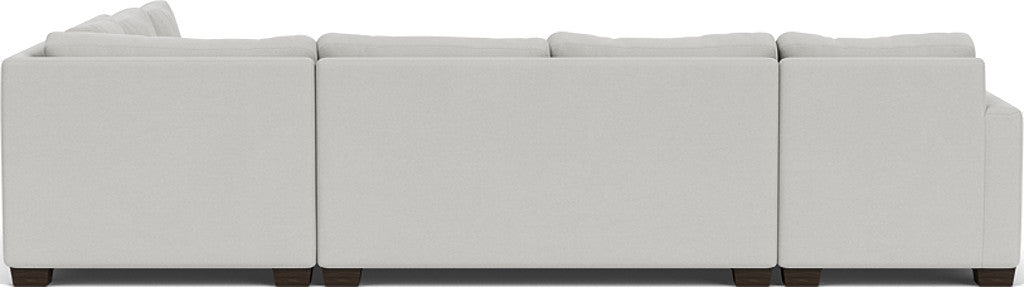 Track 141" Corner Sectionals w. Left Chaise - Dream Dove