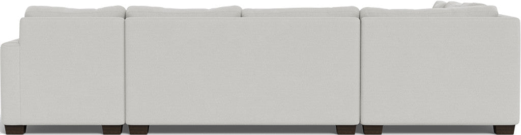 Track 141" Corner Sectionals w. Right Chaise - Dream Dove