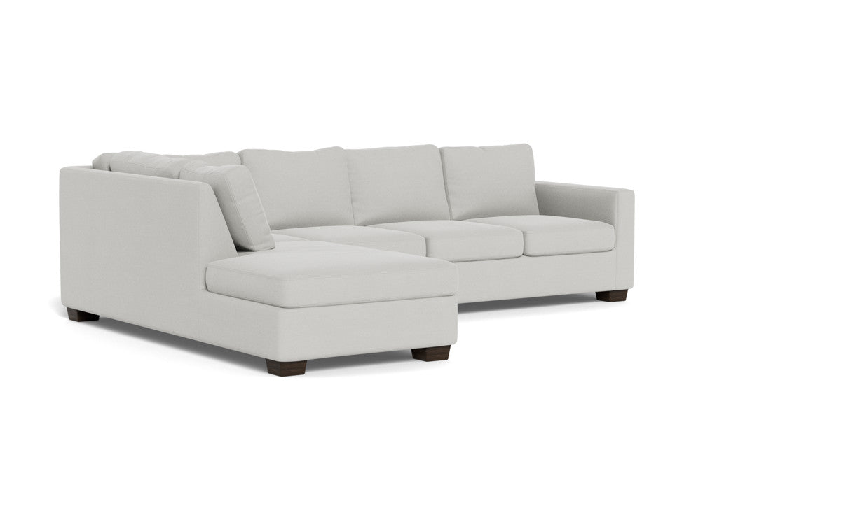 Track 121" Left Chaise Sleeper Sectional - Dream Dove