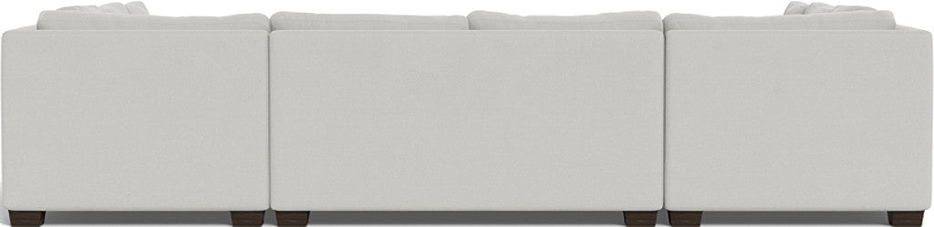 Track 141" Corner Sofa U Sectional - Dream Dove