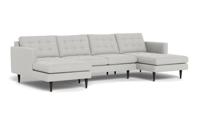 Wallace 126" Double Chaise U Sectional - Dream Dove