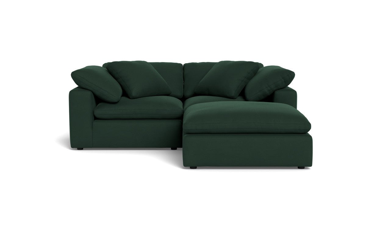 Fluffy 89" 2 Piece Sofa w/Otto - Dream Forest