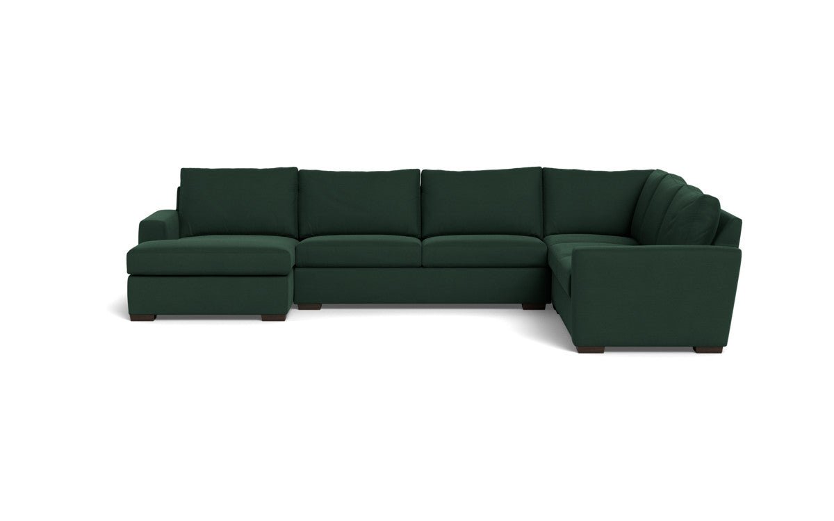 Mesa 156" Corner Sectionals w. Left Chaise - Dream Forest