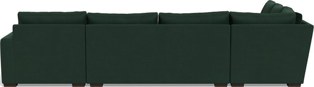 Mesa 156" Corner Sectionals w. Right Chaise - Dream Forest