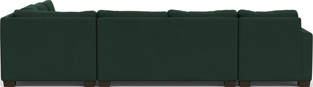 Track 141" Corner Sectionals w. Left Chaise - Dream Forest