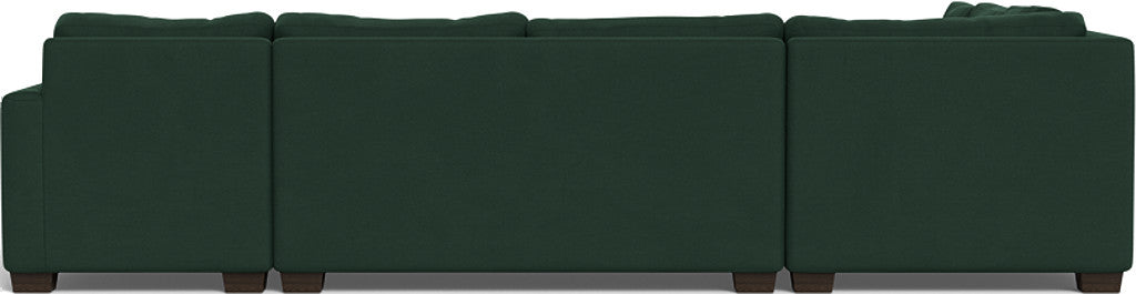 Track 141" Corner Sectionals w. Right Chaise - Dream Forest