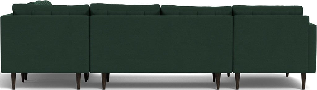 Wallace 130" Corner Sectionals w. Left Chaise - Dream Forest