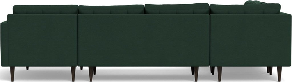 Wallace 130" Corner Sectionals w. Right Chaise - Dream Forest