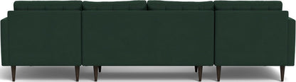 Wallace 126" Double Chaise U Sectional - Dream Forest