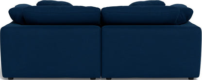 Fluffy 89" 2 Piece Sofa w/Otto - Dream Eclipse