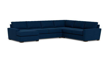 Mas Mesa 162" Deep Corner Sectionals w. Left Chaise - Dream Eclipse