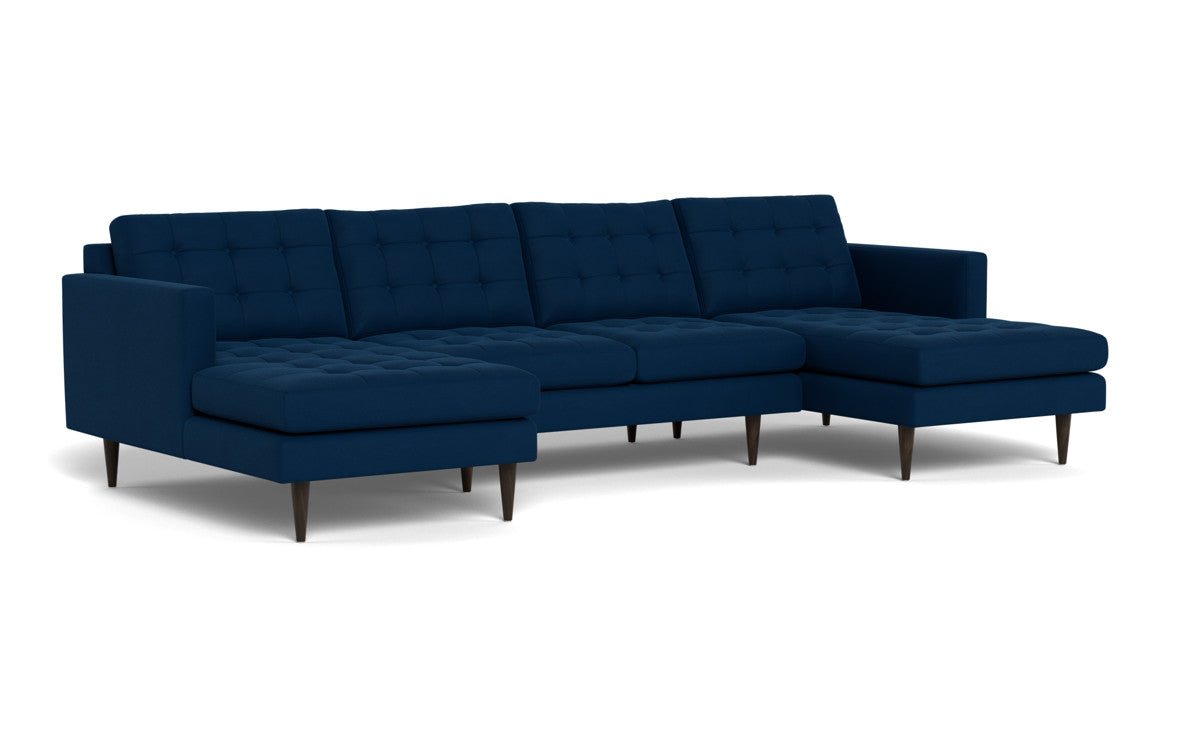 Wallace 126" Double Chaise U Sectional - Dream Eclipse