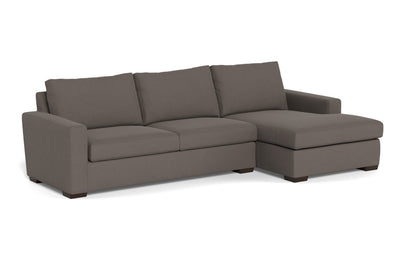 Mesa 123" Right Chaise Sectional - Toscana Otter