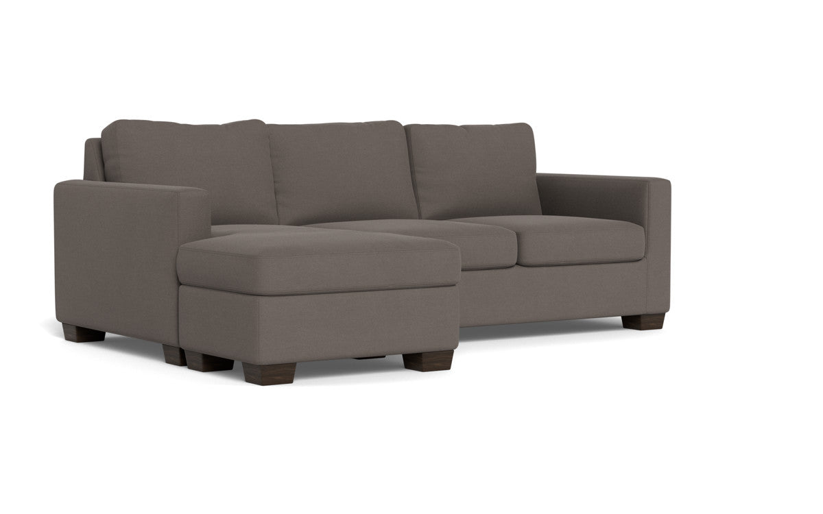 Track 87" Reversible Sofa Chaise - Toscana Otter