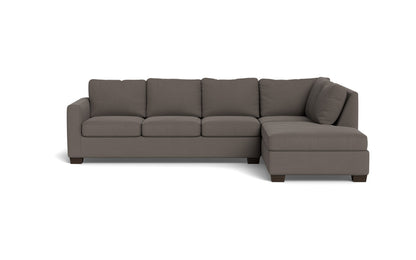 Track 121" Right Chaise Sleeper Sectional - Toscana Otter