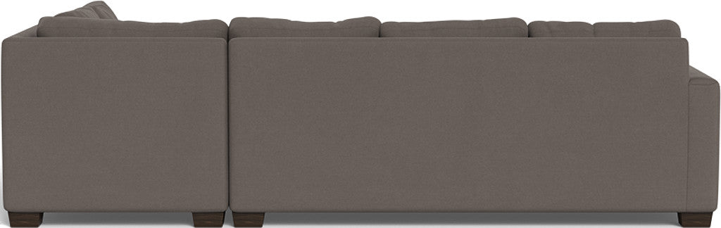 Track 121" Right Chaise Sleeper Sectional - Toscana Otter