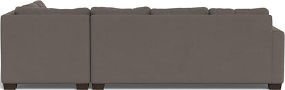 Track 121" Right Chaise Sleeper Sectional - Toscana Otter
