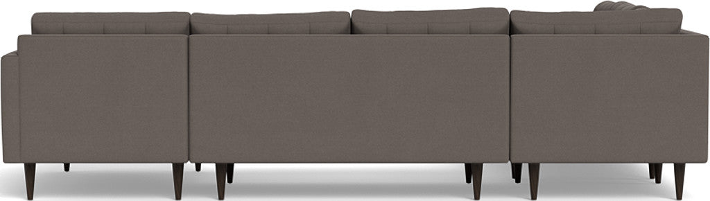 Wallace 130" Corner Sectionals w. Right Chaise - Toscana Otter