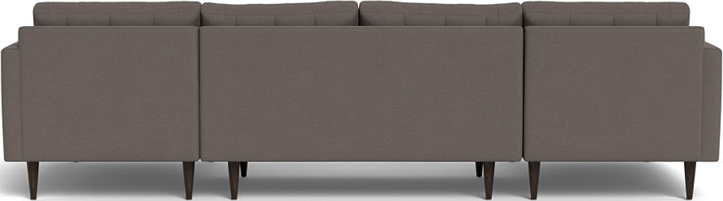 Wallace 126" Double Chaise U Sectional - Toscana Otter