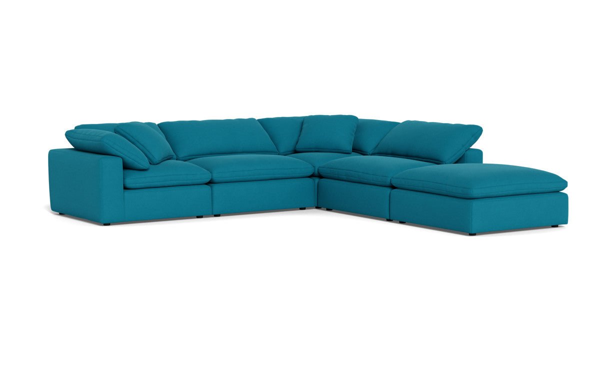 Fluffy 133.5" 4 Piece Sectional w/Otto - Dream Pool