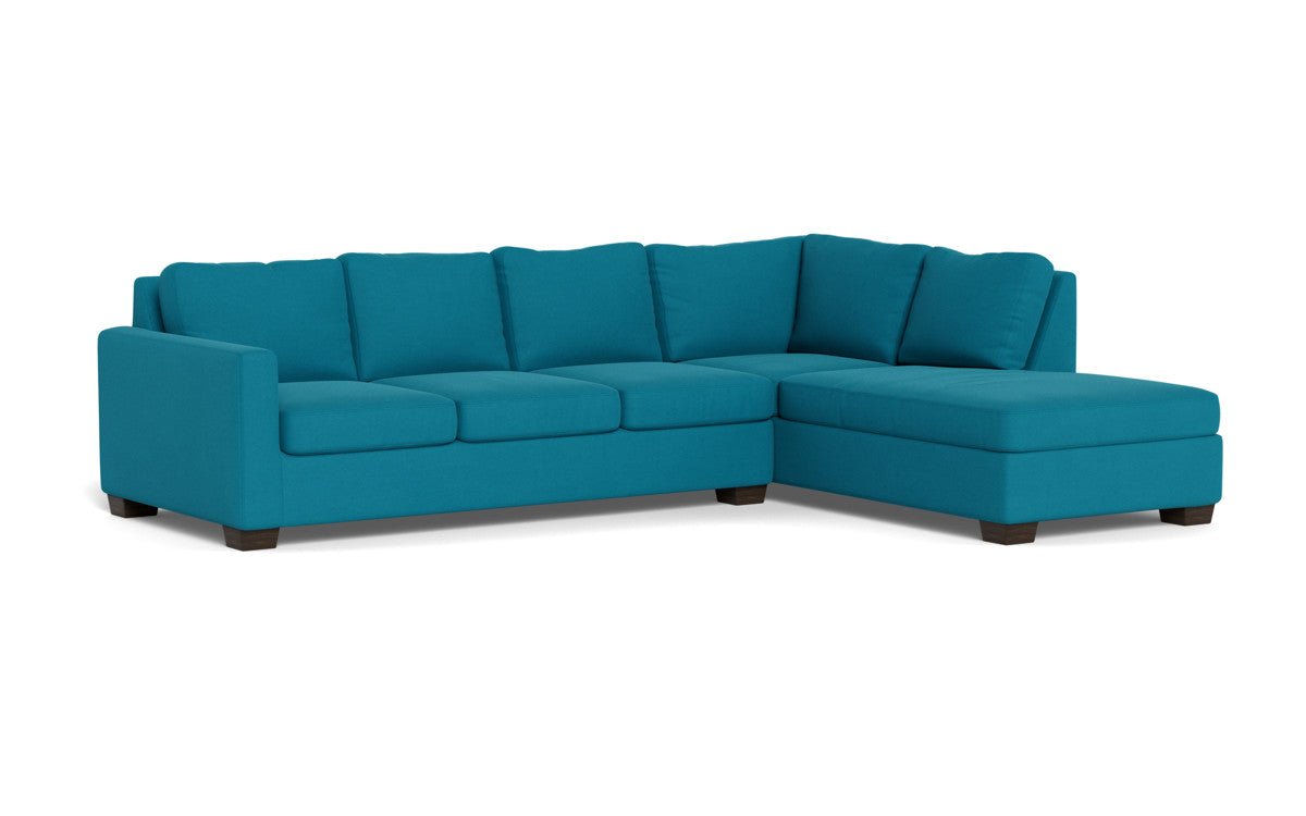 Track 121" Right Chaise Sleeper Sectional - Dream Pool