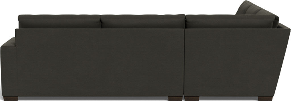 Mas Mesa 127" Deep Corner Sectional - Dream Chocolate