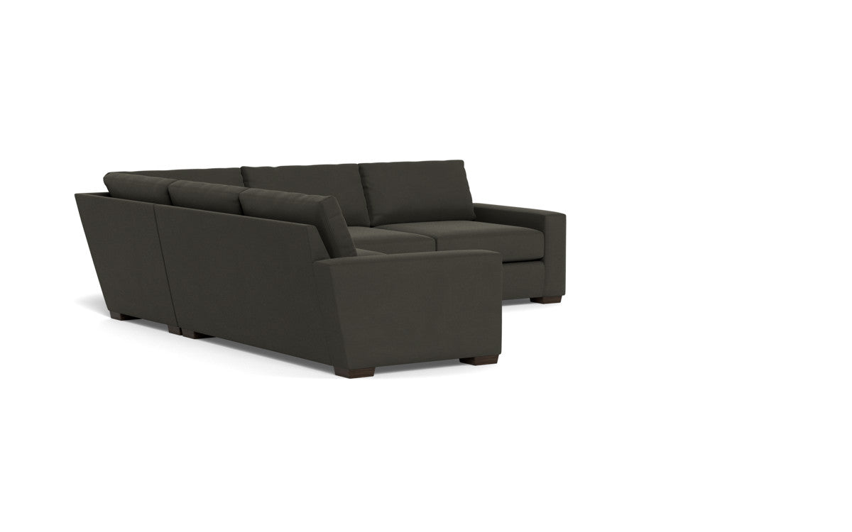Mesa 121" Corner Sectional - Dream Chocolate