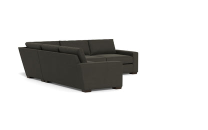 Mesa 121" Corner Sectional - Dream Chocolate