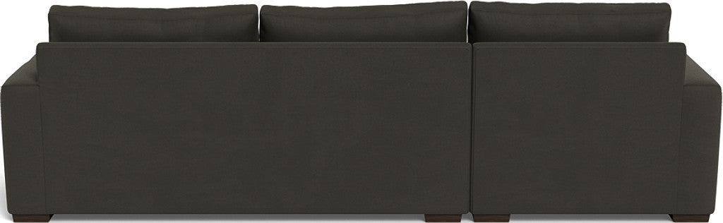 Mesa 123" Left Chaise Sectional - Dream Chocolate