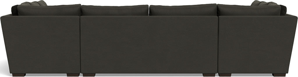 Mesa 154" Condo U Sectional - Dream Chocolate