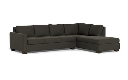 Track 121" Right Chaise Sleeper Sectional - Dream Chocolate