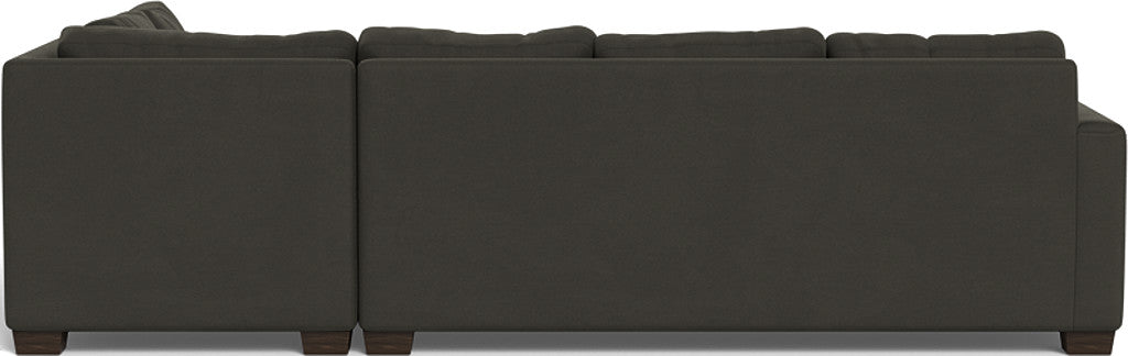 Track 121" Right Chaise Sleeper Sectional - Dream Chocolate