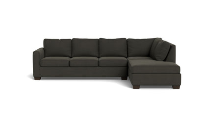 Track 121" Right Chaise Sleeper Sectional - Dream Chocolate