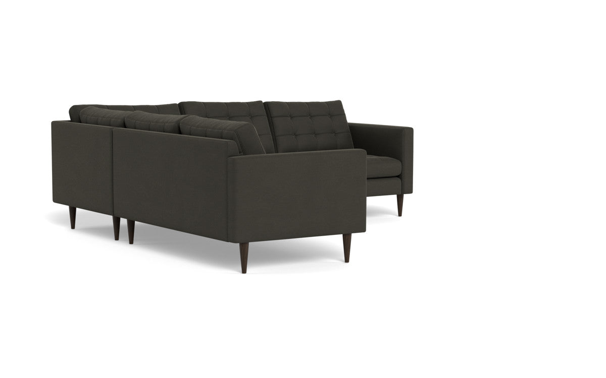 Wallace 102" Corner Sectional - Dream Chocolate