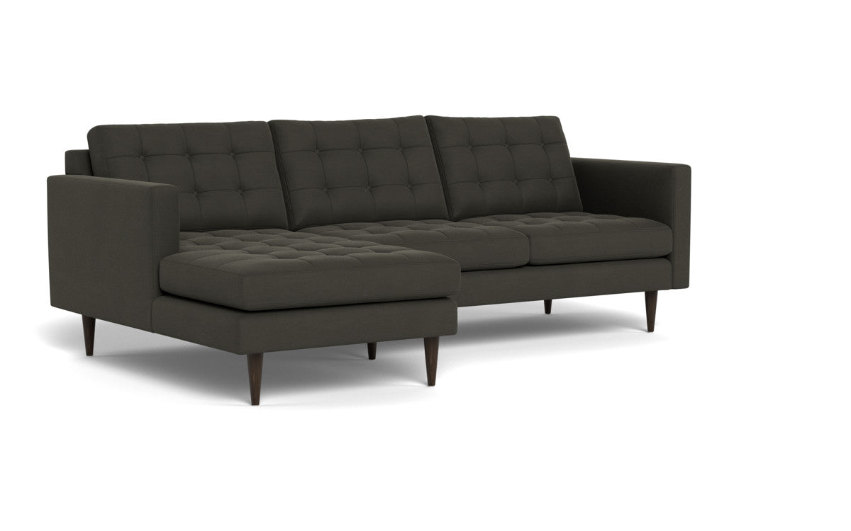 Wallace 98" Left Chaise Sectional - Dream Chocolate
