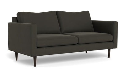 Wallace 74" Untufted Apartment Sofa - Dream Chocolate