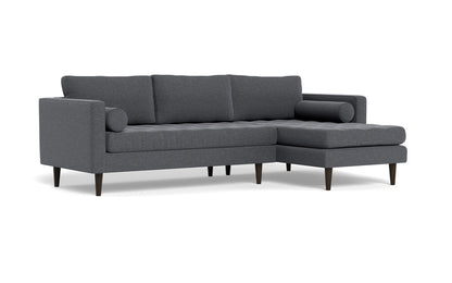 Ladybird 102" Right Chaise Sectional - Bennett Charcoal