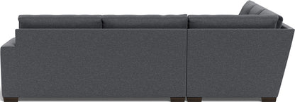 Mas Mesa 127" Deep Corner Sectional - Bennett Charcoal