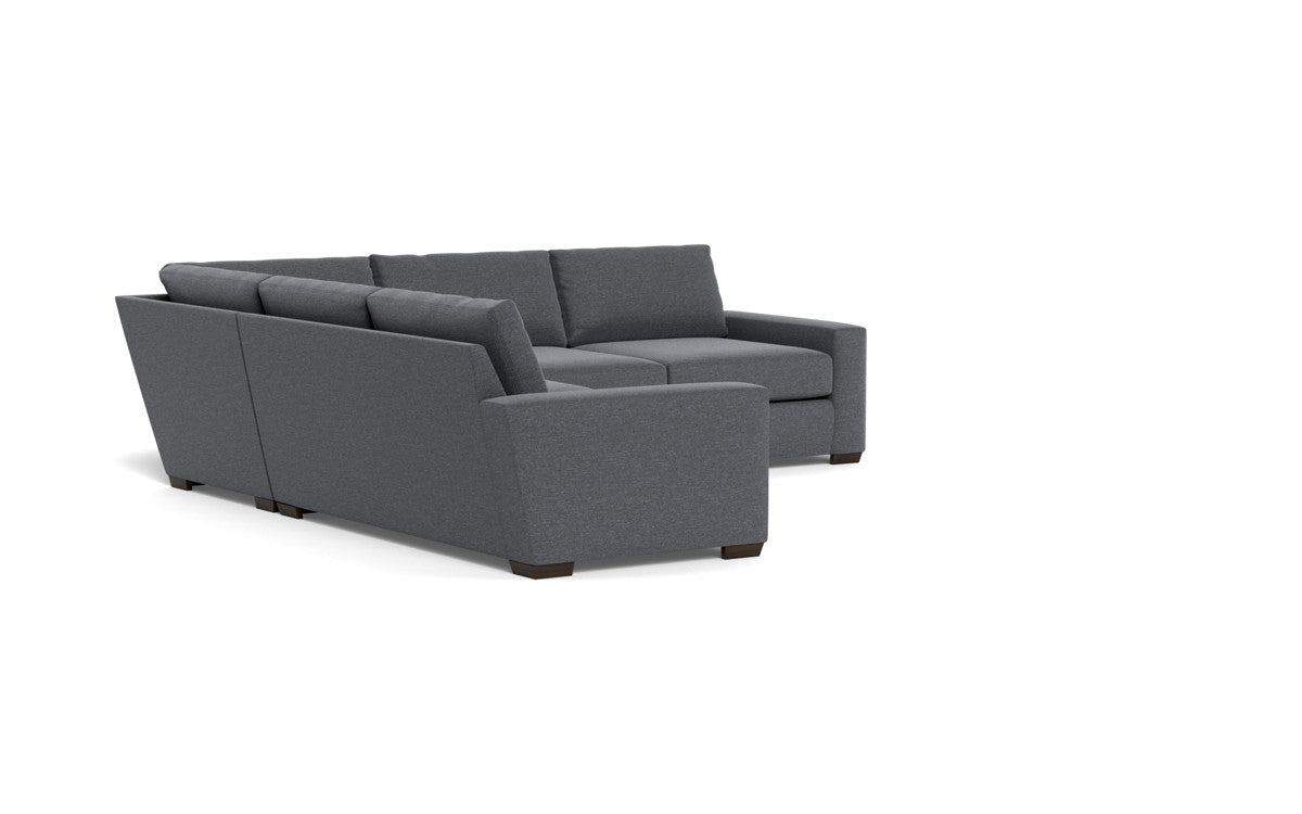 Mas Mesa 127" Deep Corner Sectional - Bennett Charcoal
