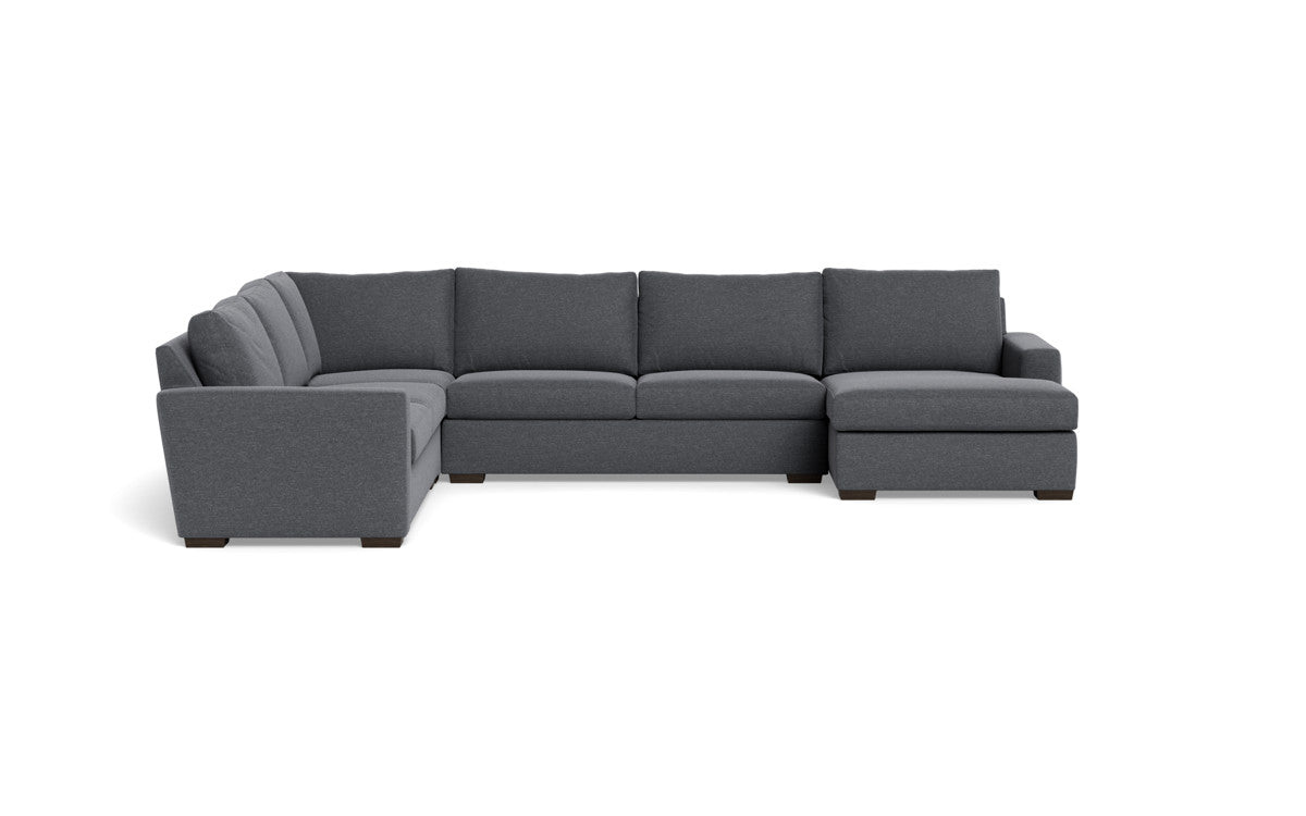 Mesa 156" Corner Sectionals w. Right Chaise - Bennett Charcoal