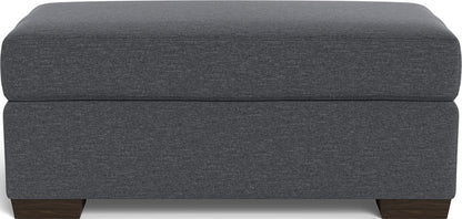 Mesa Storage Ottoman - Bennett Charcoal