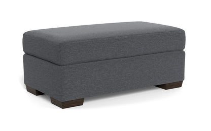 Mesa Storage Ottoman - Bennett Charcoal