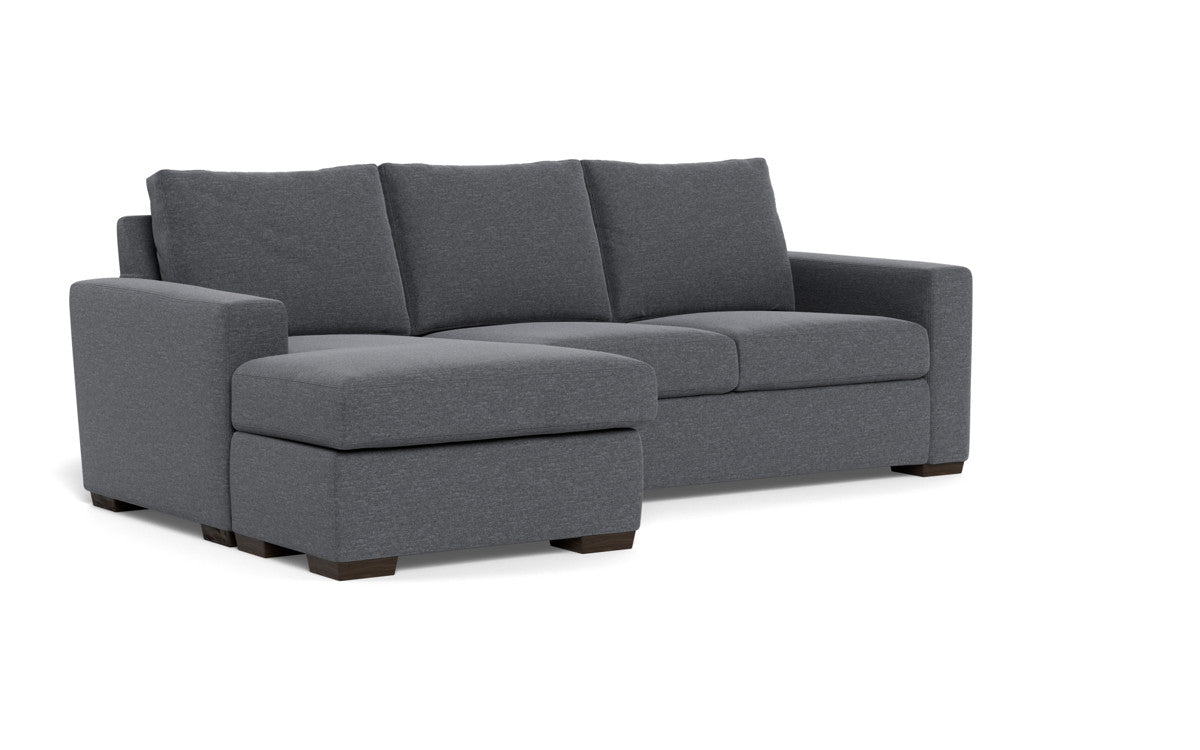 Mesa 101" Reversible Sofa Chaise - Bennett Charcoal