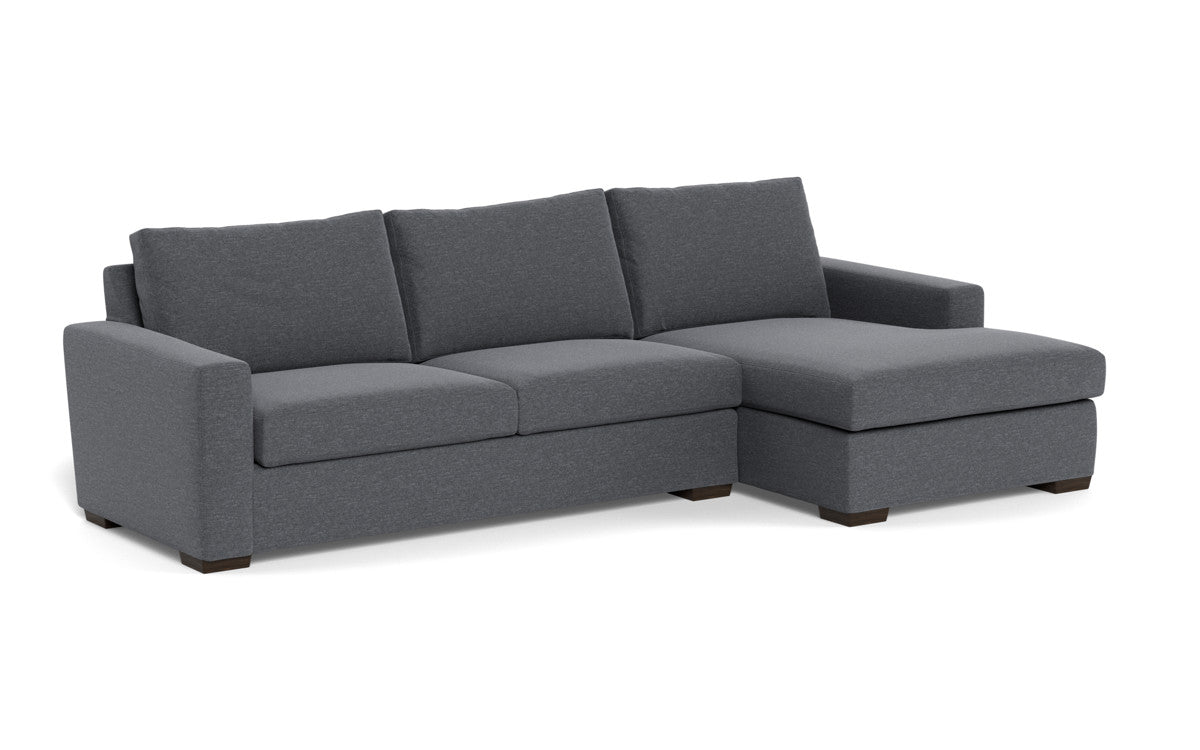 Mesa 123" Right Chaise Sectional - Bennett Charcoal