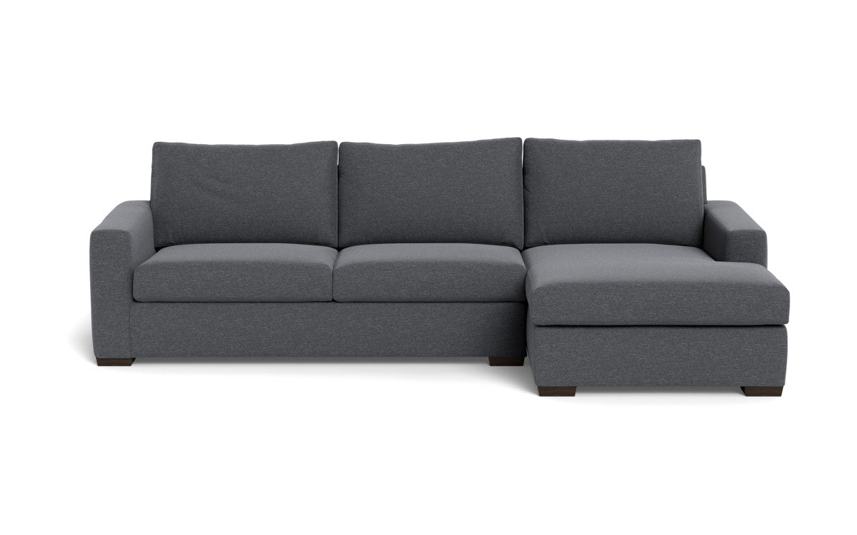 Mesa 123" Right Chaise Sectional - Bennett Charcoal