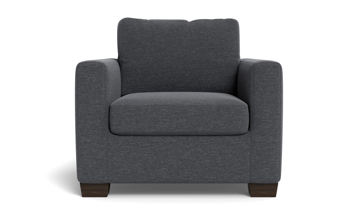 Track 36" Arm Chair - Bennett Charcoal