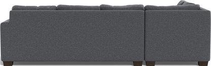 Track 121" Left Chaise Sleeper Sectional - Bennett Charcoal