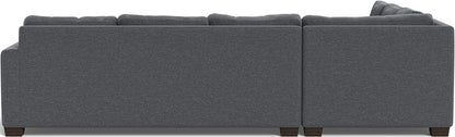 Track 121" Left Corner Sectional - Bennett Charcoal