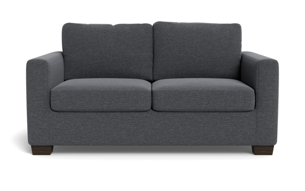 Track 62" Twin Sleeper Loveseat - Bennett Charcoal