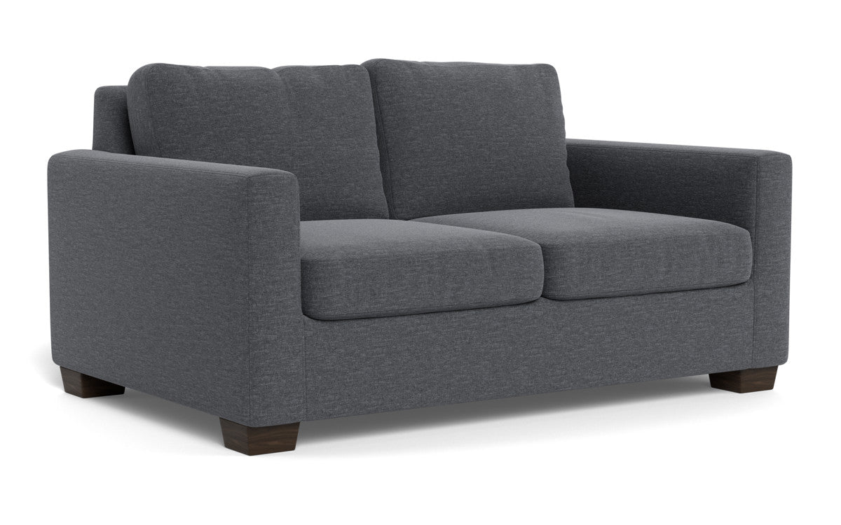 Track 62" Twin Sleeper Loveseat - Bennett Charcoal